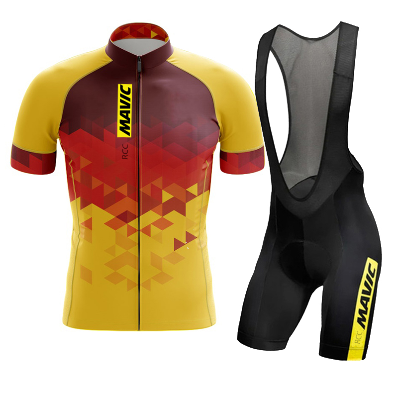 Triathlon Cycling Kit - 2024 MAVIC Short Sleeve Cycling Sets
