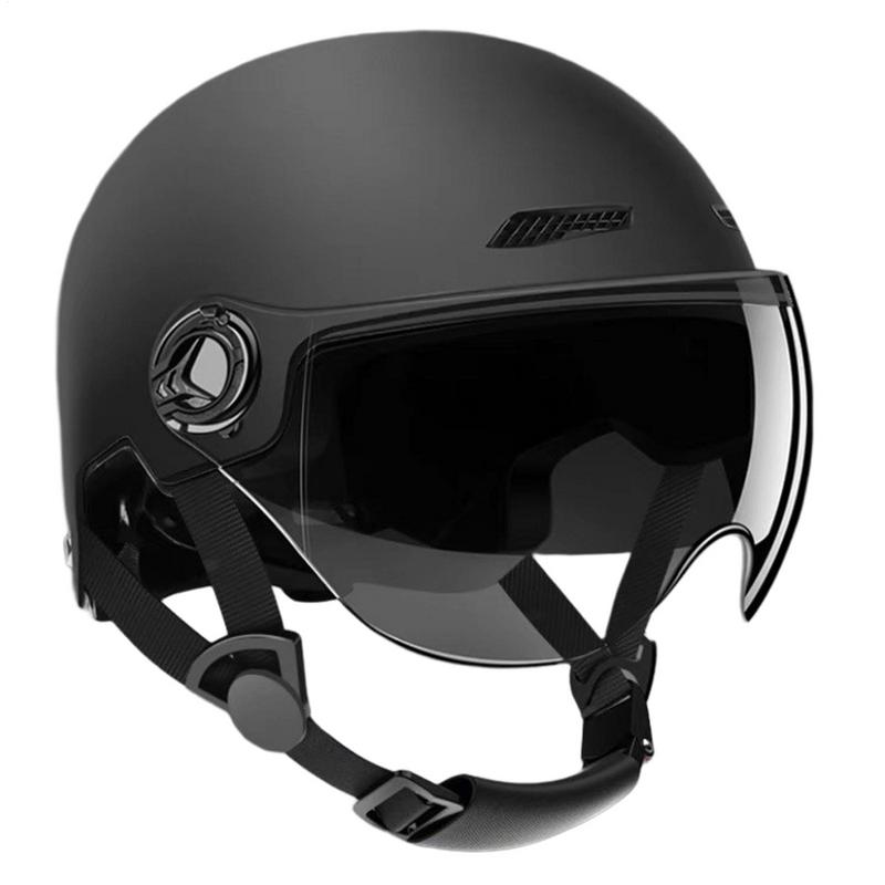 Vintage Cycling Gear - Vintage Motorcycle Classic Helmet Retro Scooter