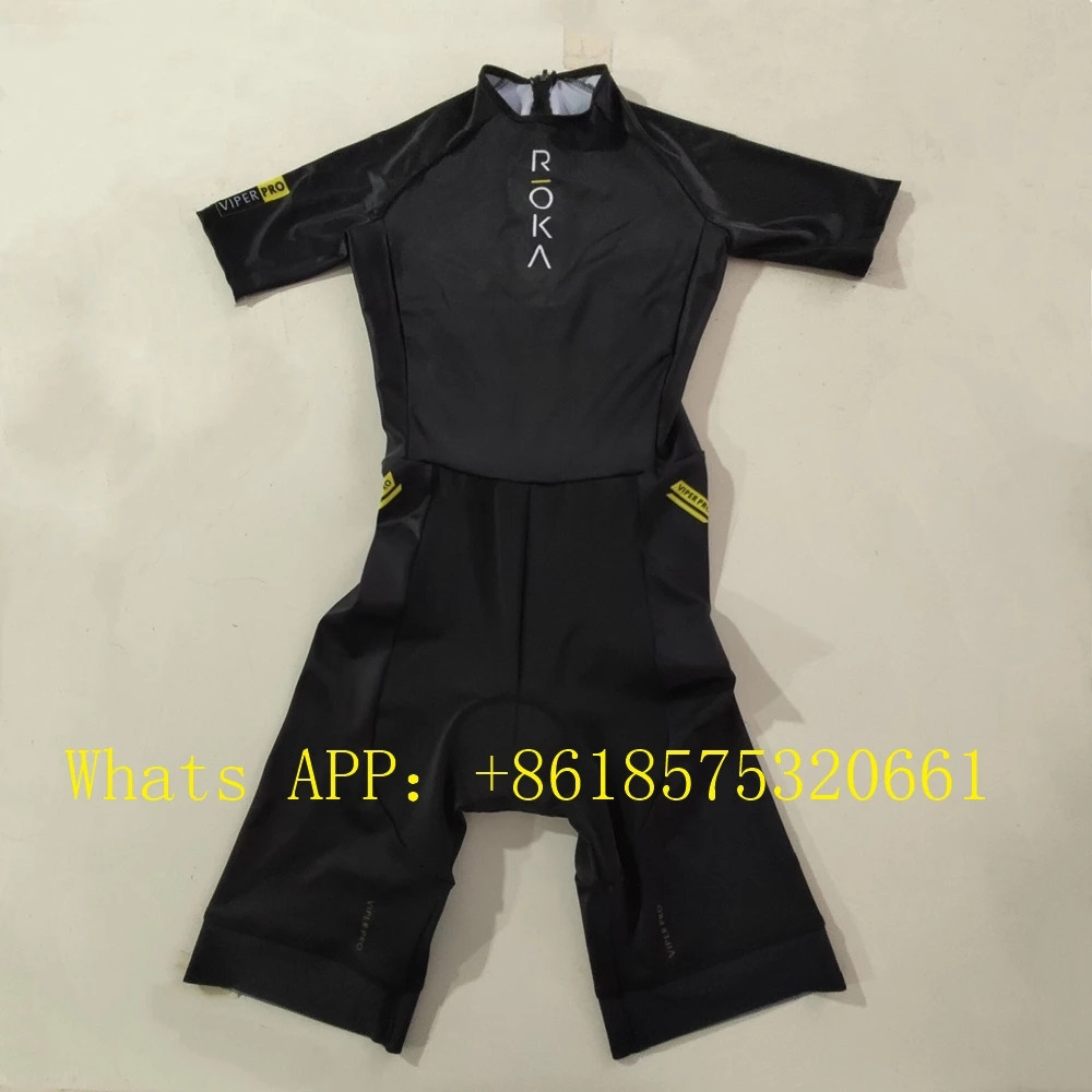 Triathlon Cycling Kit - Roka Men Short Sleeve Triathlon Suit