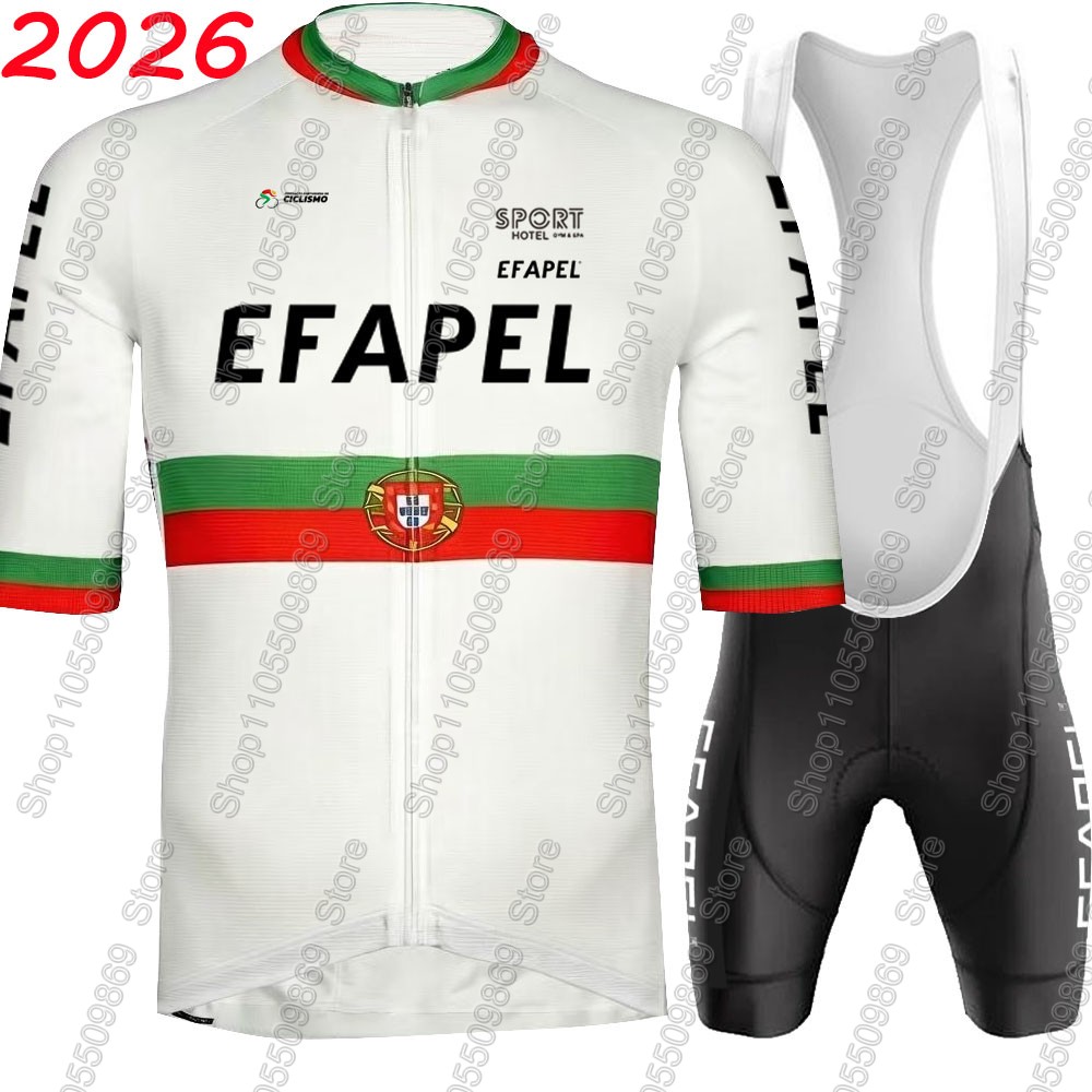 Cycling Gear Leaderboard - Portugal 2026 Efapel Team Cycling Jersey