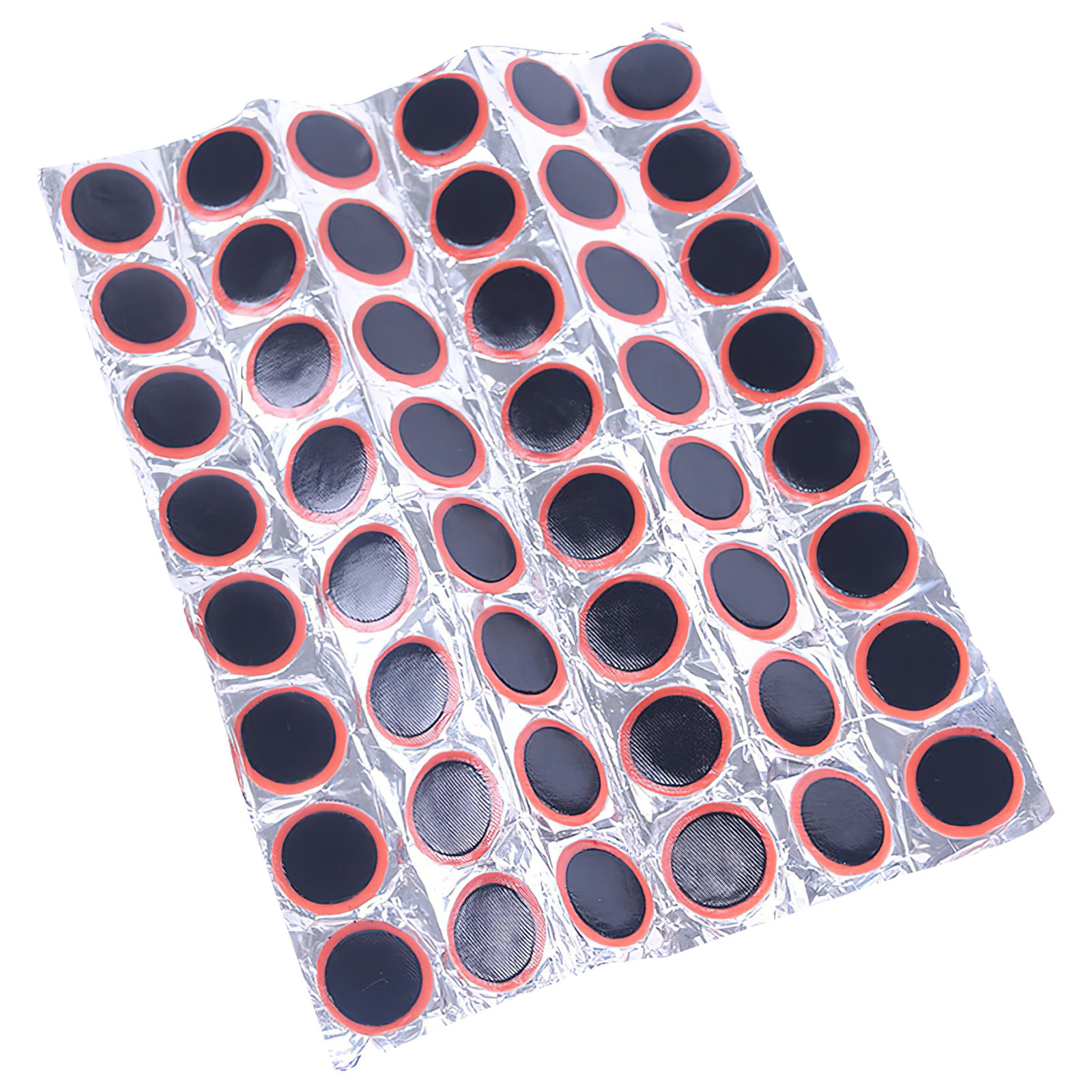 Road Bike Tire - 48Pcs Rubber Tire Repair Pieces 25Mm