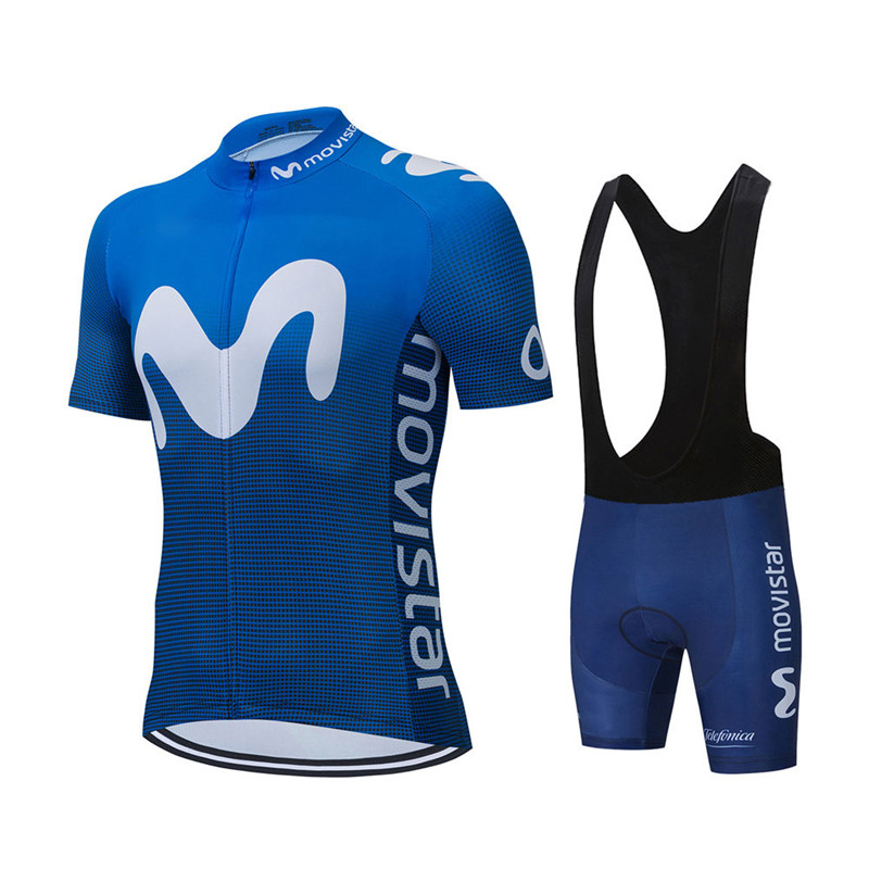 Cycling Gear Leaderboard - New Summer Movistar Team Cycling Jersey