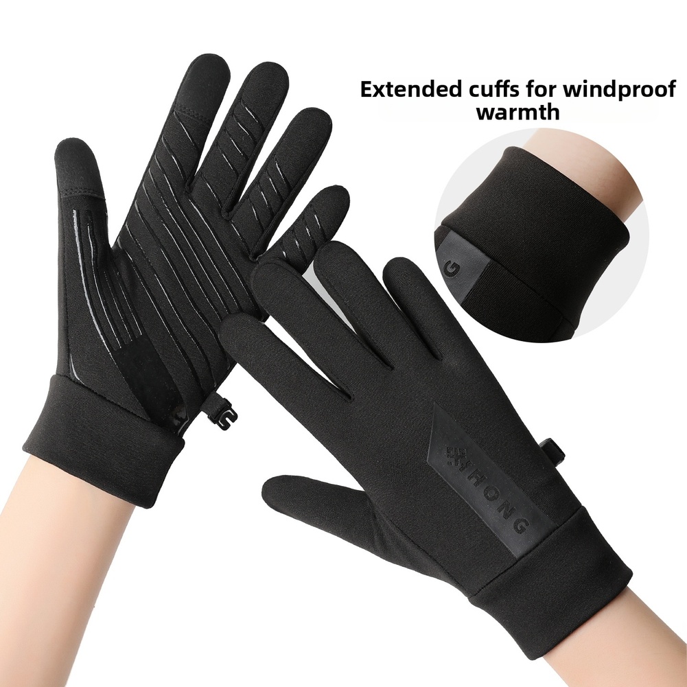 Cycling Gear Cold Weather - Winter Touchscreen Gloves For Men &