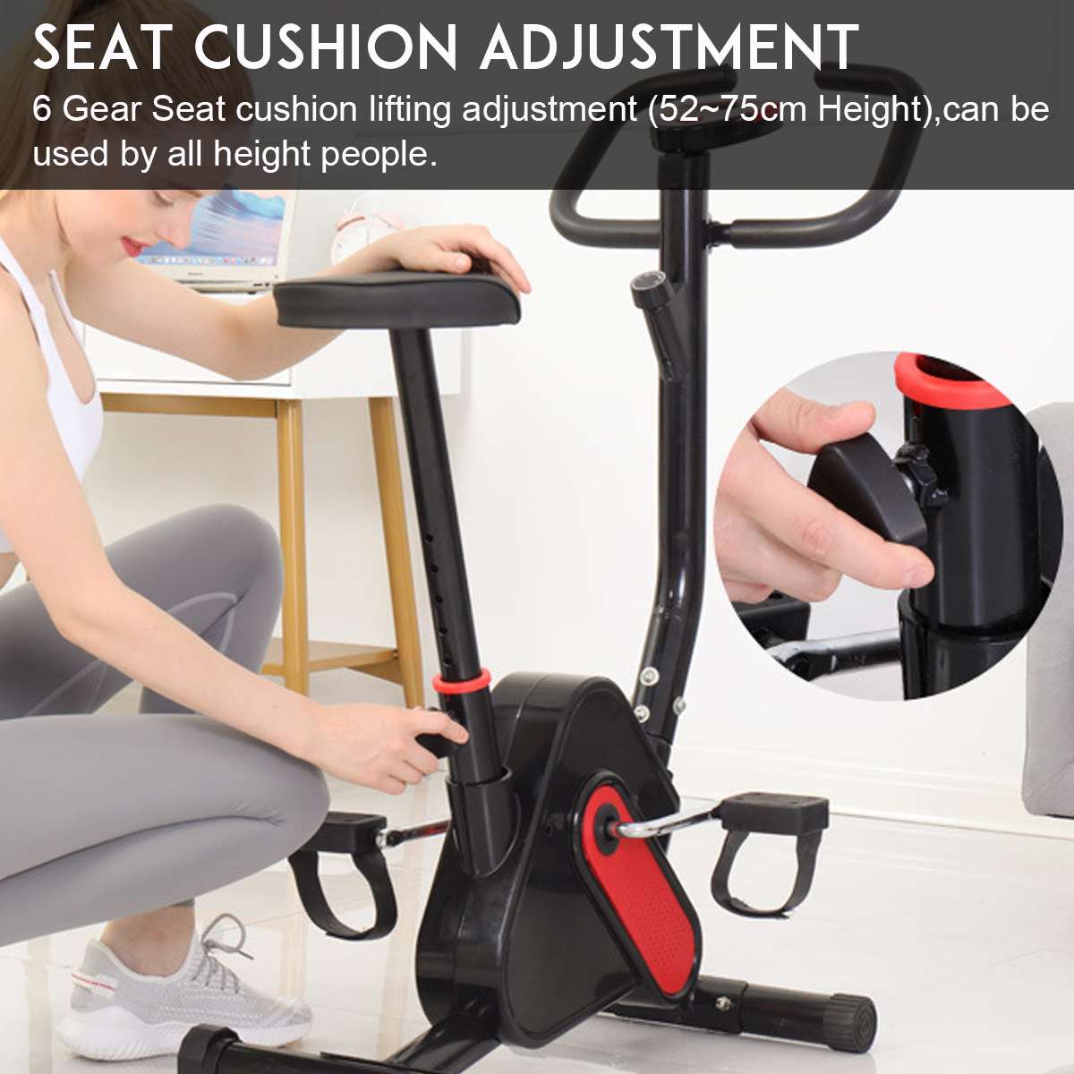 Cycling Gear Indoor - LED Display Cycling Machine Workout Training