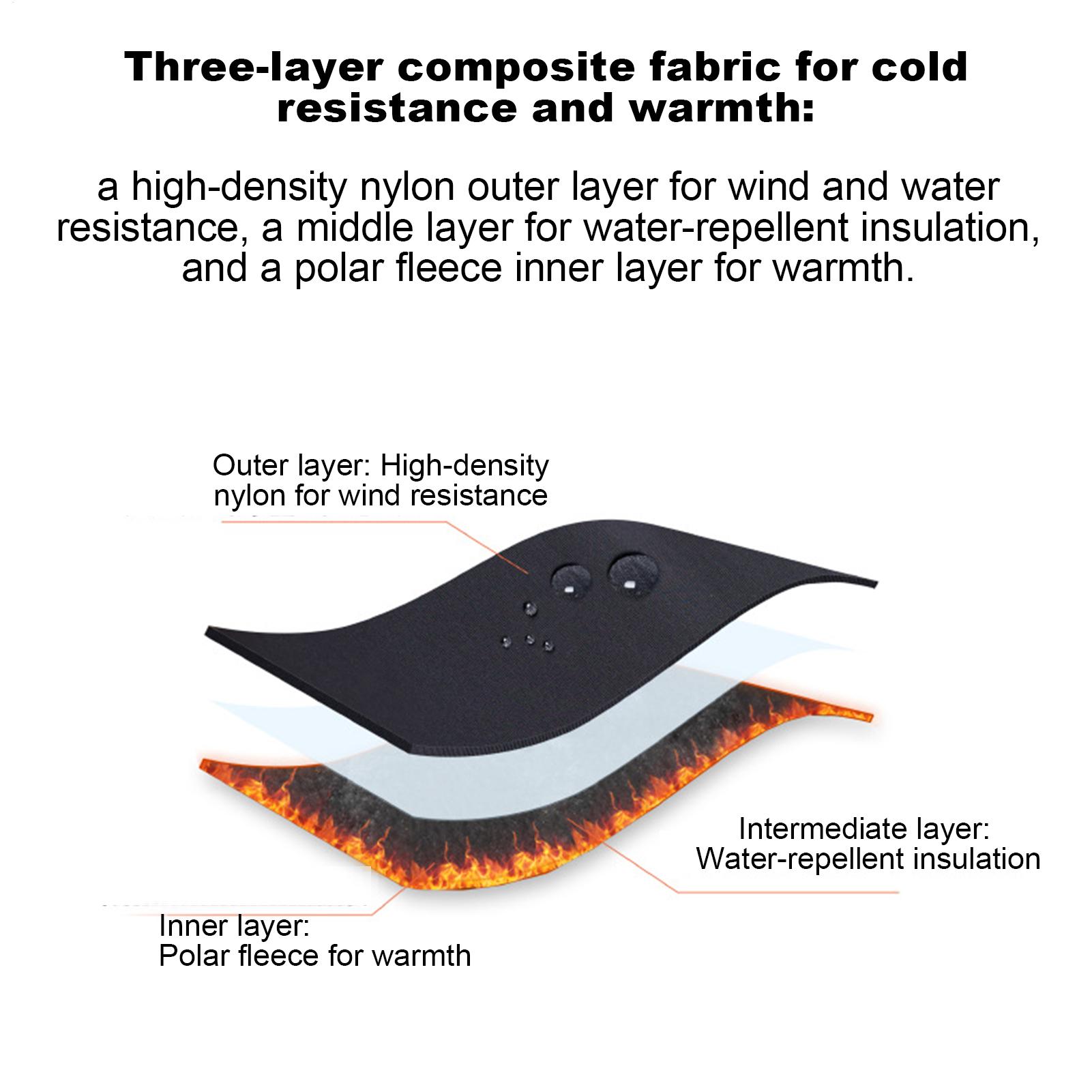 Warm Gloves Windproof Touchscr - Cycling Gear Cold Weather ulasan dan harga