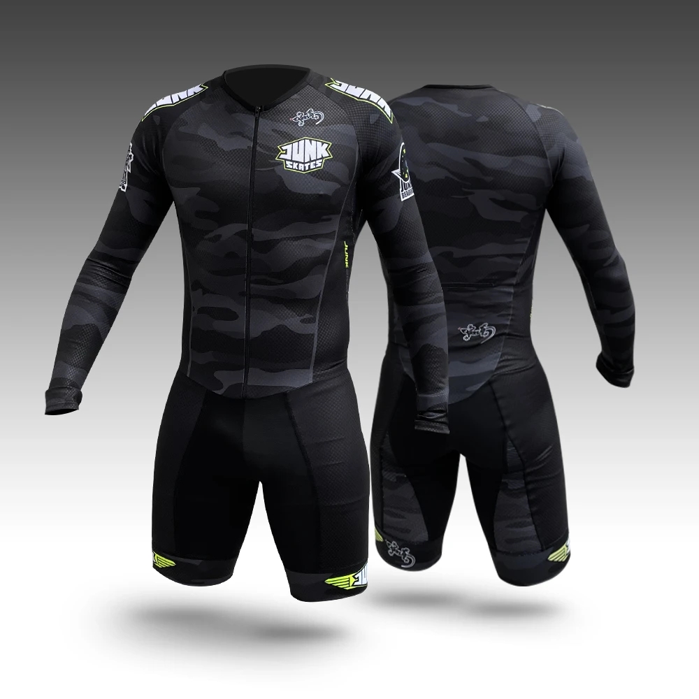 Mans Roller Skating Cycling Je - Triathlon Cycling Kit ulasan dan harga
