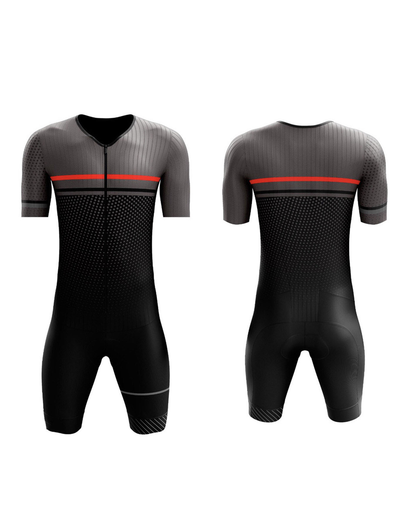 Team Triathlon Suit Men Cyclin - Triathlon Cycling Kit ulasan dan harga
