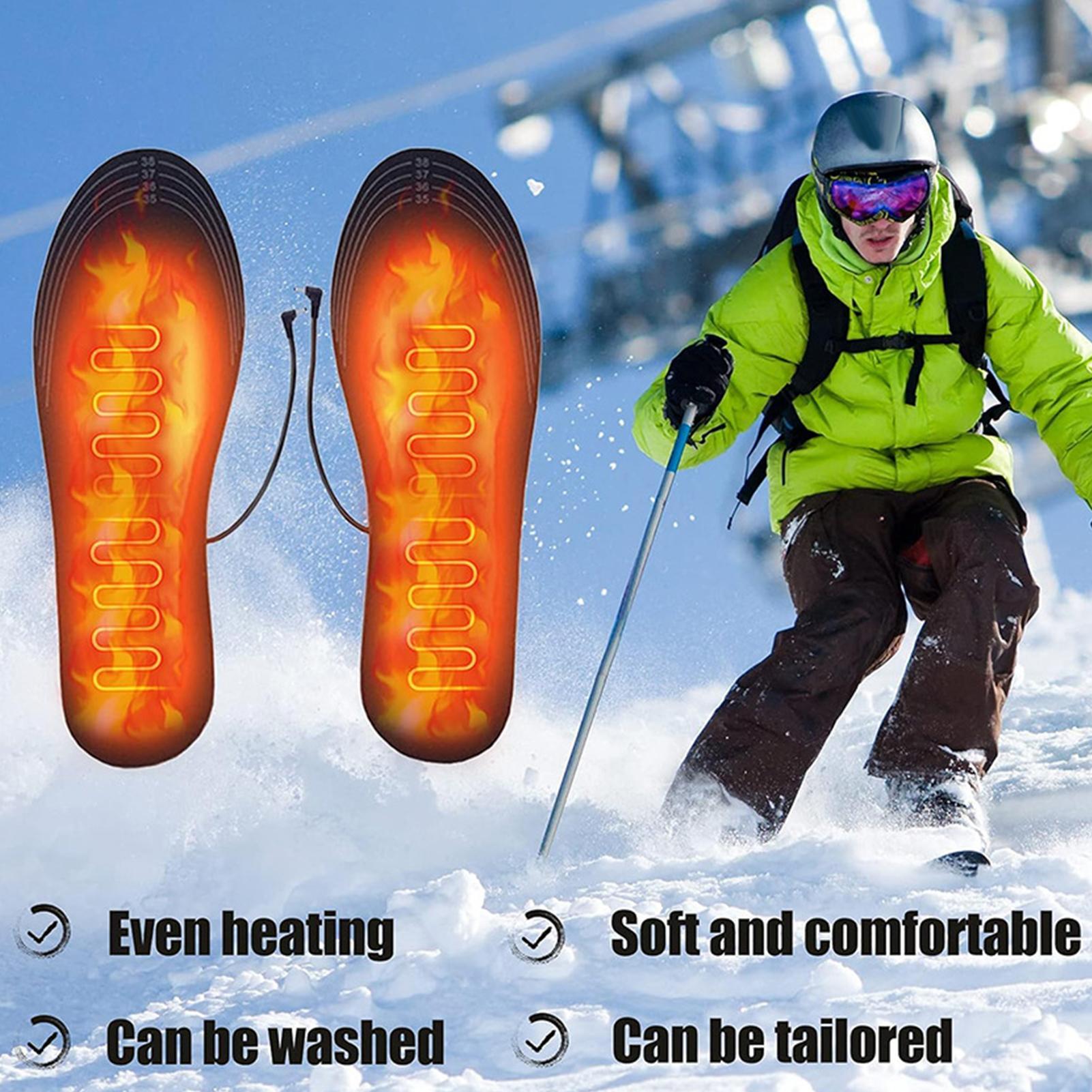 USB Heating Insoles Cuttable F - Cycling Shoe Insoles ulasan dan harga