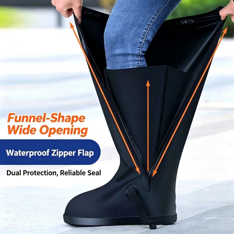60 CM High Tube Waterproof Rai - Cycling Shoe Insoles ulasan dan harga