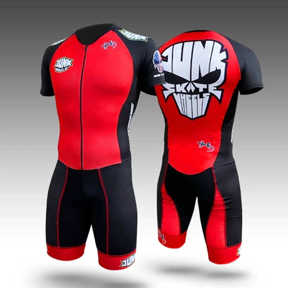 Junk Skates Triathlon Skinsuit - Triathlon Cycling Kit ulasan dan harga