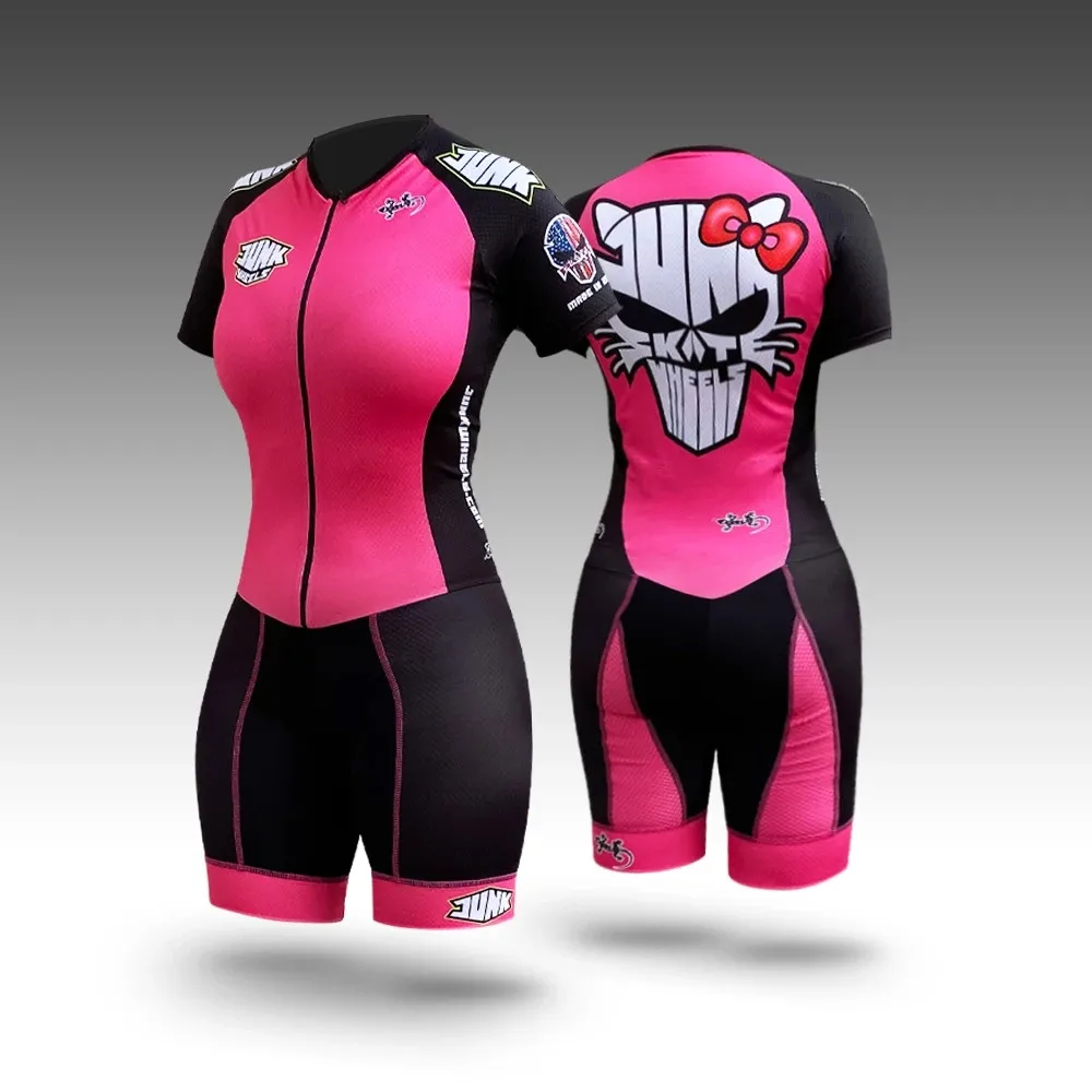 Junk Skates Triathlon Skinsuit - Triathlon Cycling Kit ulasan dan harga