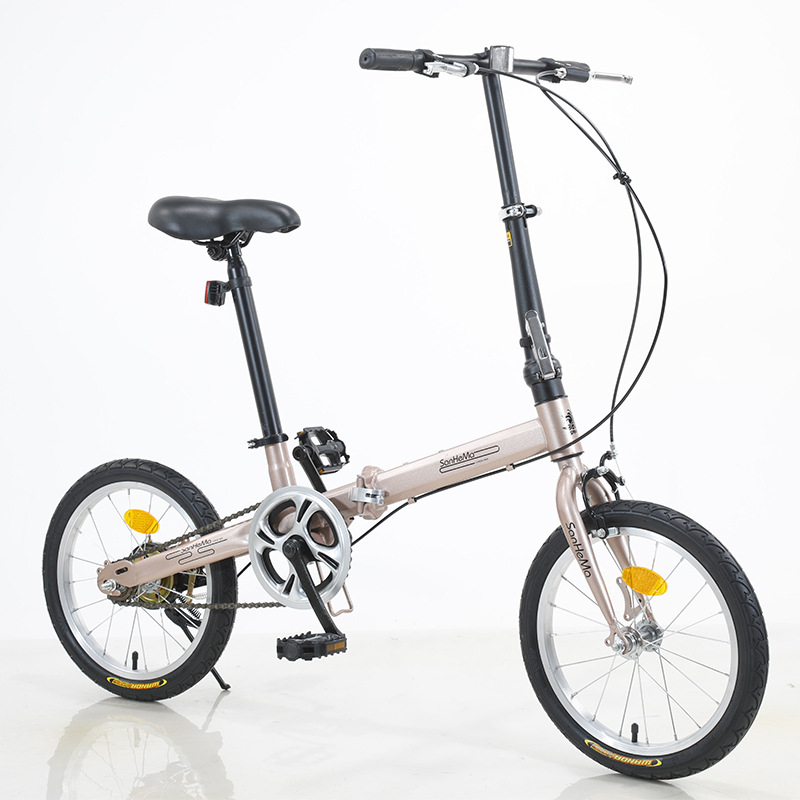 Sanhema 16 Inch Folding Bicycl - Cycling Gear For Commuting ulasan dan harga