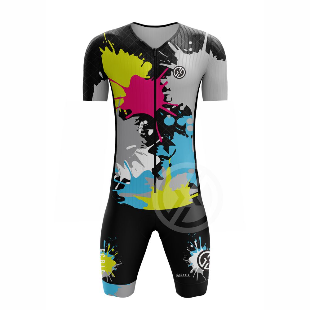 GCBIG Triathlon Suit Men Bodys - Triathlon Cycling Kit ulasan dan harga