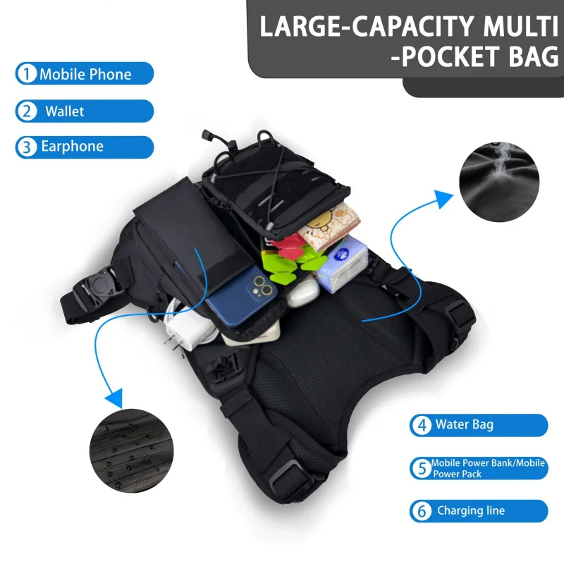 ​High-Quality Tactical Vest Ch - Cycling High Gear ulasan dan harga