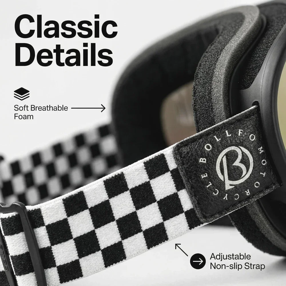 Vintage Motorcycle Goggles Ove - Vintage Cycling Gear ulasan dan harga
