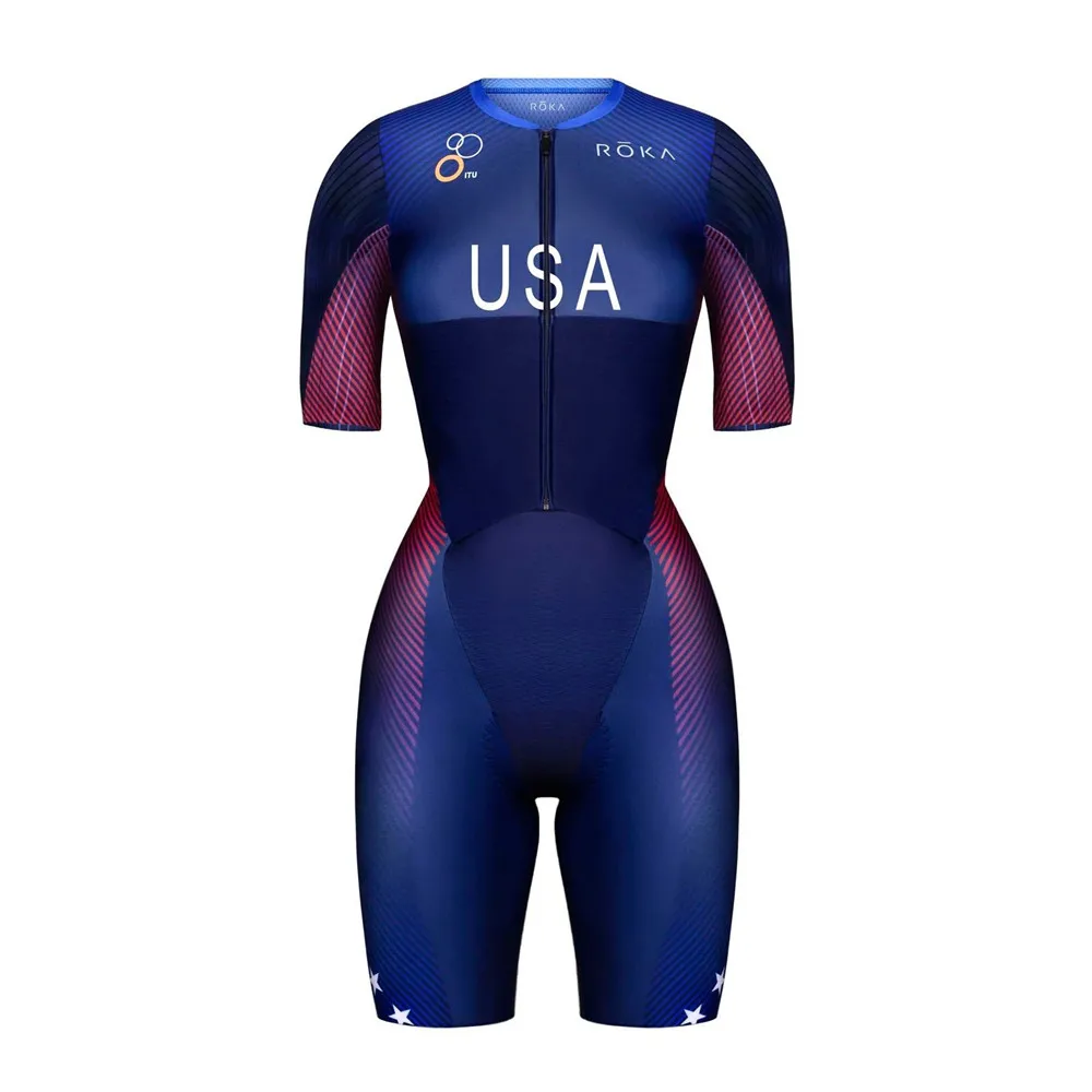 Roka Women's Short Sleeve Tris - Triathlon Cycling Kit ulasan dan harga