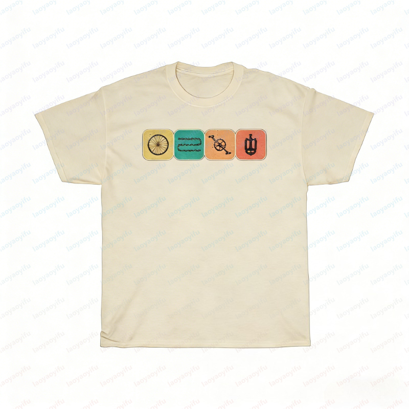 Bike Parts T-shirt Cycling Shi - Vintage Cycling Gear ulasan dan harga