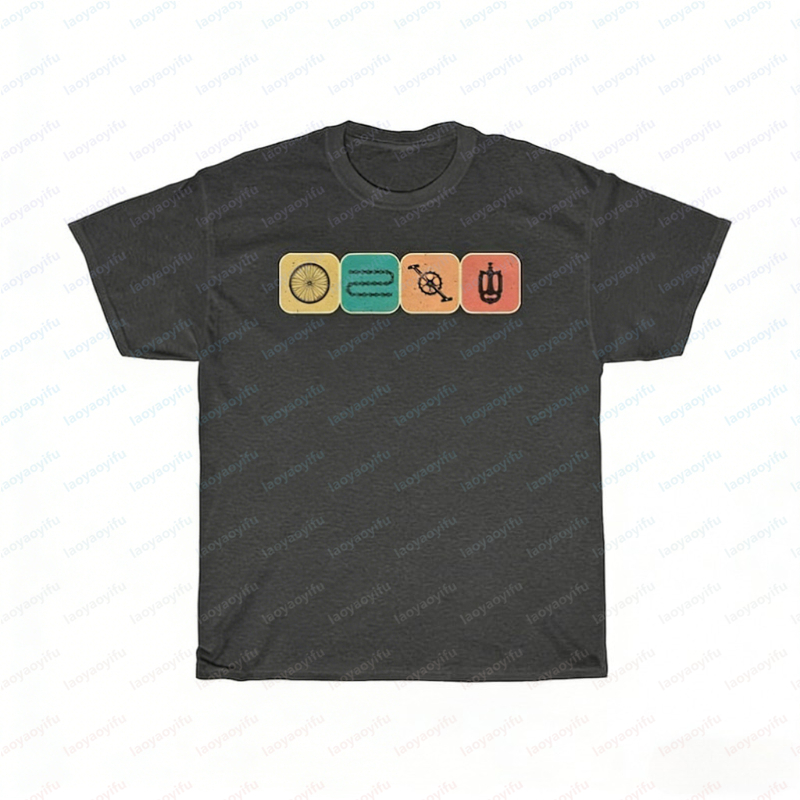 Bike Parts T-shirt Cycling Shi - Vintage Cycling Gear ulasan dan harga