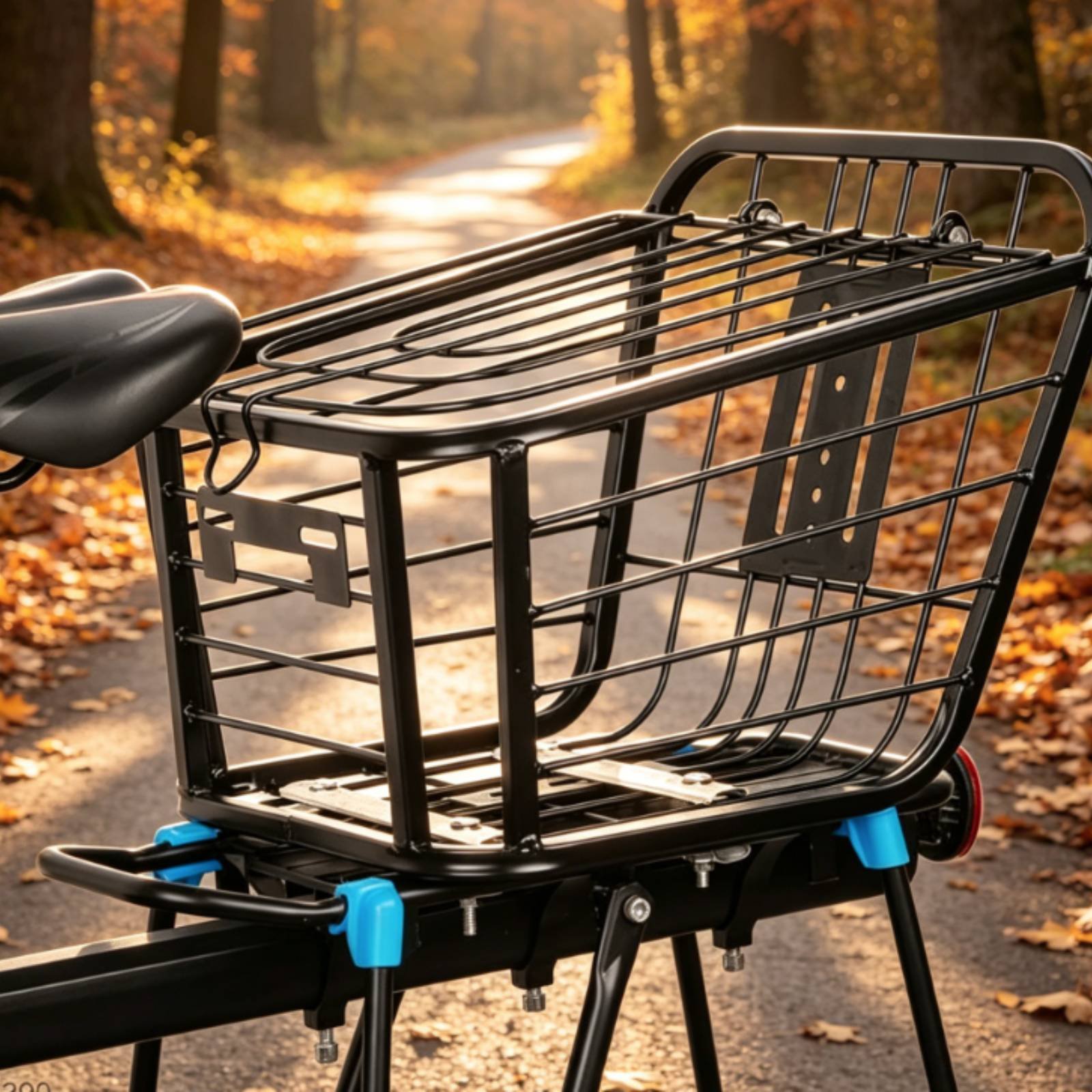Folding Rear Bike Basket Folda - Cycling Gear For Commuting ulasan dan harga