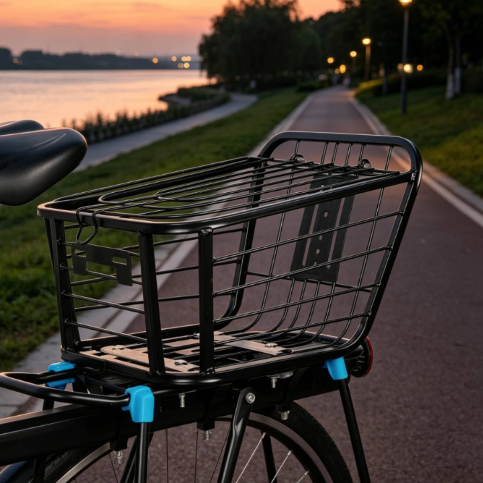Folding Rear Bike Basket Folda - Cycling Gear For Commuting ulasan dan harga