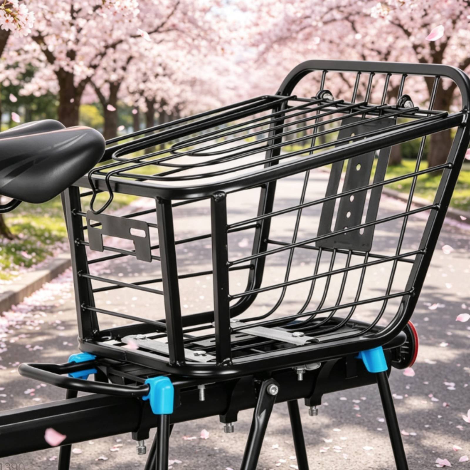 Folding Rear Bike Basket Folda - Cycling Gear For Commuting ulasan dan harga