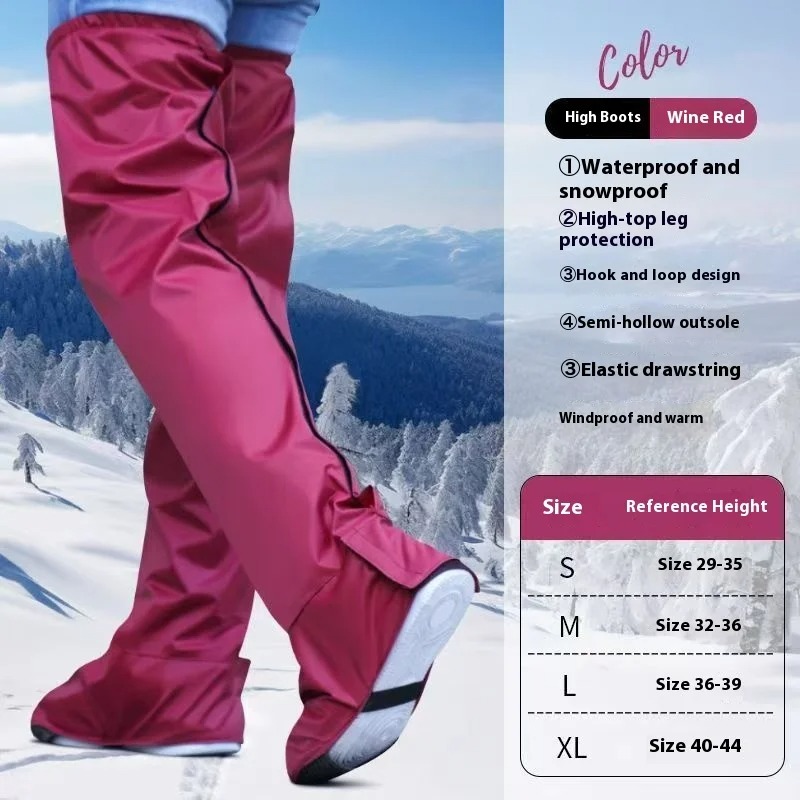 Waterproof High Tube Shoe Cove - Cycling Shoe Insoles ulasan dan harga