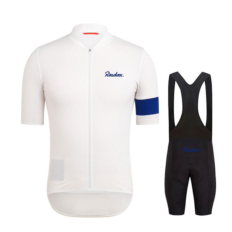 Raudax Men Short Sleeve cyclin - Triathlon Cycling Kit ulasan dan harga
