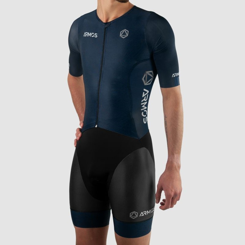 Sila New Men's Bike Mtb Triath - Triathlon Cycling Kit ulasan dan harga