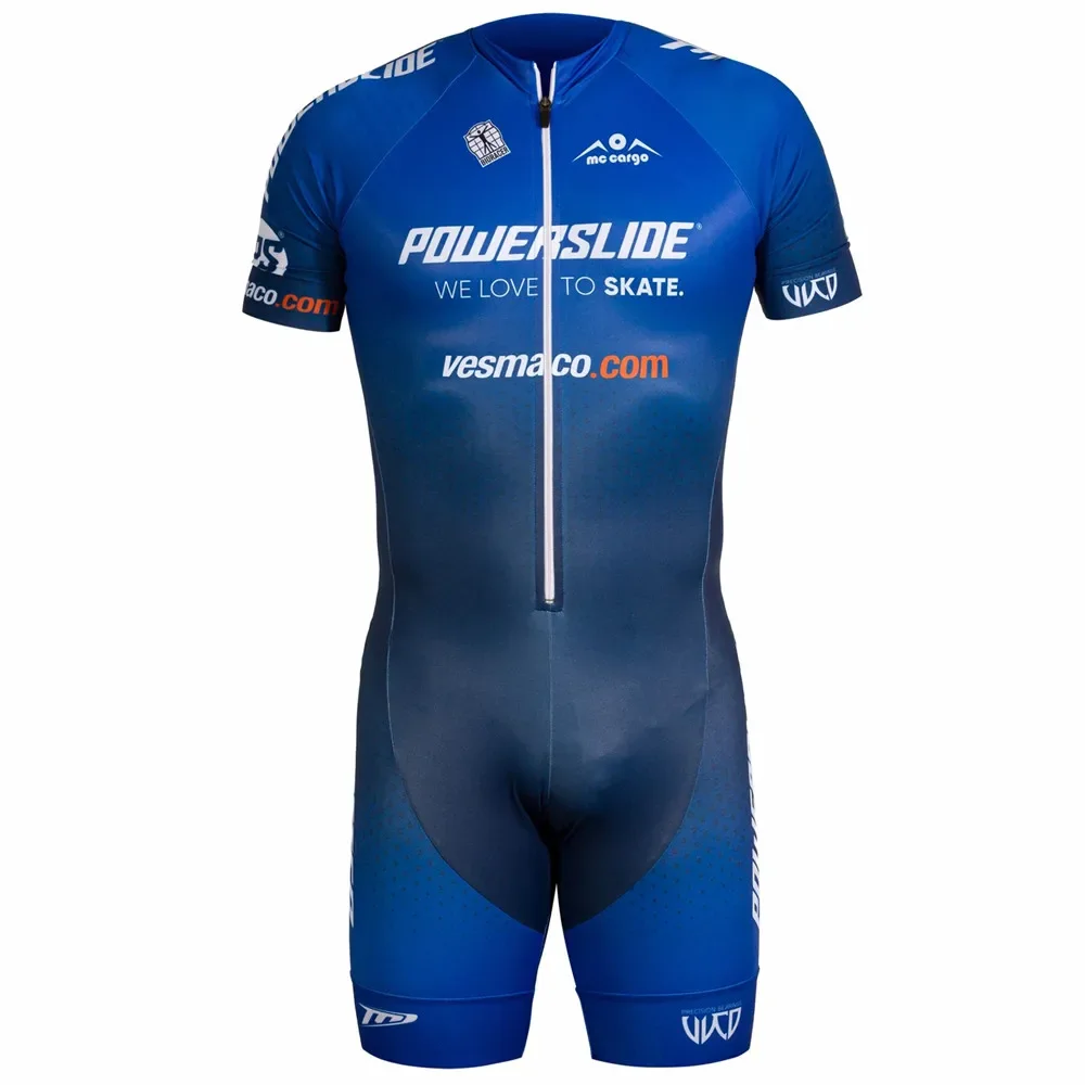custom made Powerslide Team Tr - Triathlon Cycling Kit ulasan dan harga