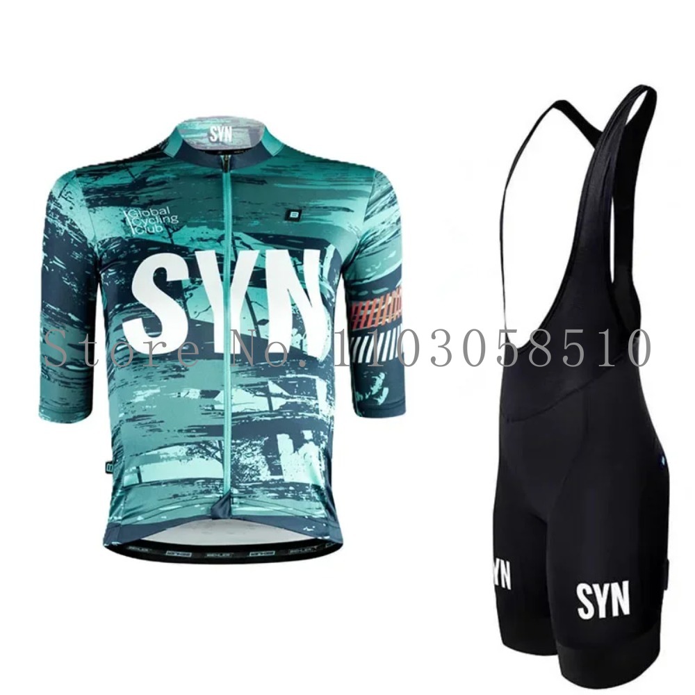 SYN Jersey Men's Bib Sponge Cu - Cycling Gear Leaderboard ulasan dan harga