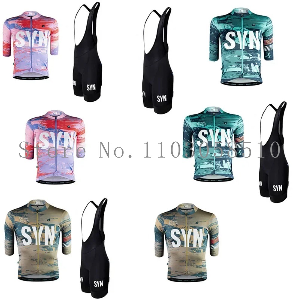 SYN Jersey Men's Bib Sponge Cu - Cycling Gear Leaderboard ulasan dan harga