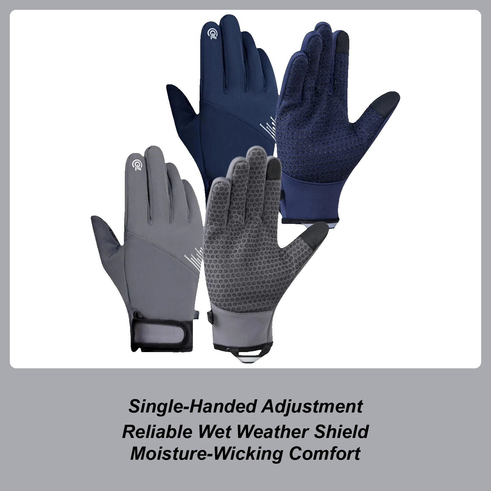 Winter Gloves Windproof Touchs - Cycling Gear Cold Weather ulasan dan harga